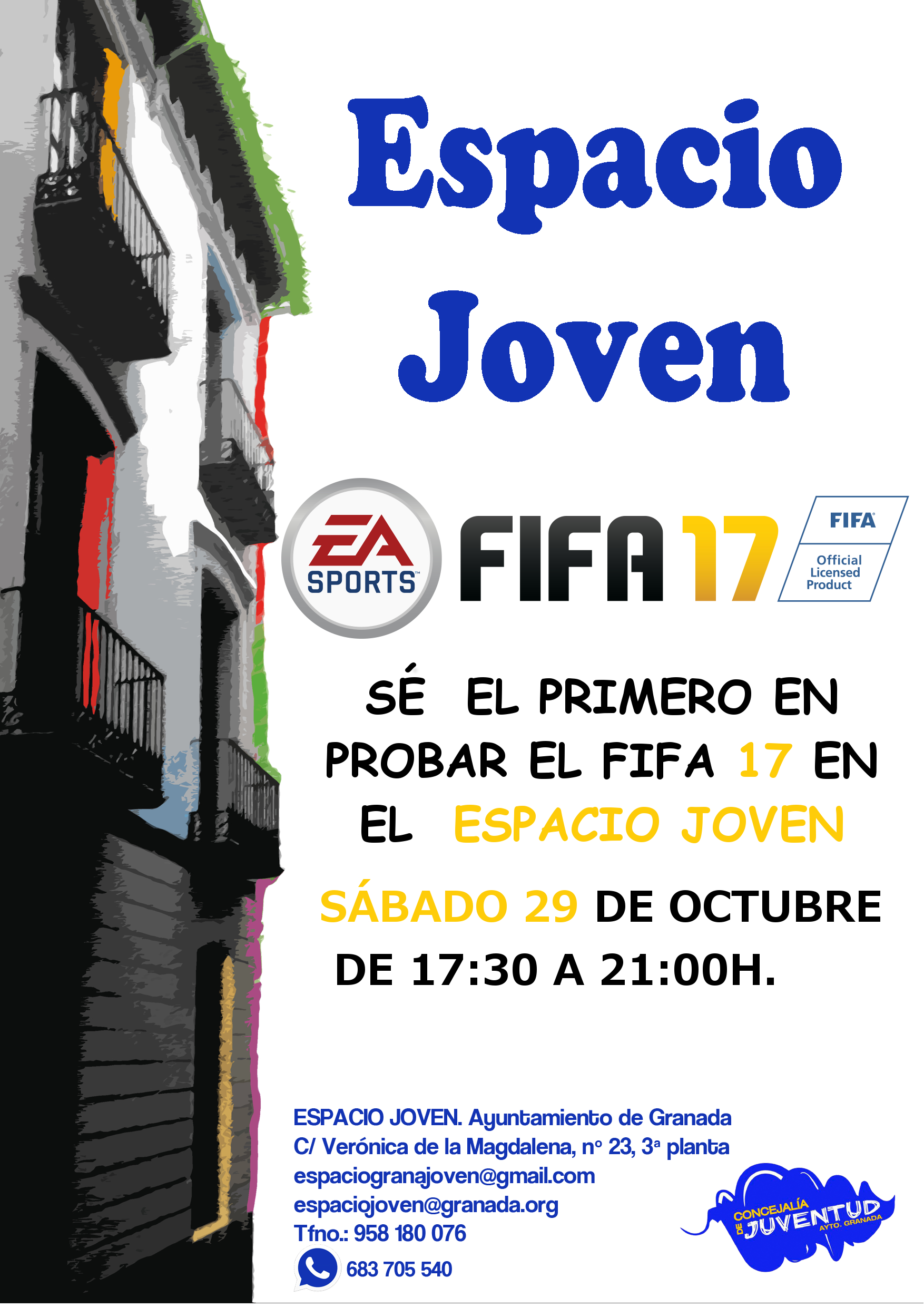 FIFA17...Pruebalo en el Espacio Joven